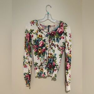 Vintage Charlotte Embroidered & Beaded Cardigan